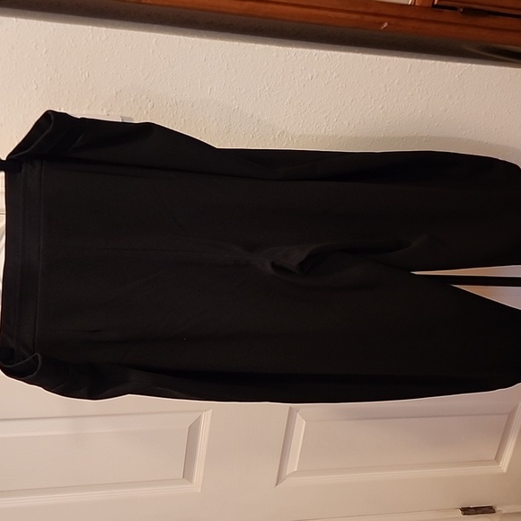 NYCC Black Wide-Leg Pants with Gold Buttons 22W - Picture 3 of 4